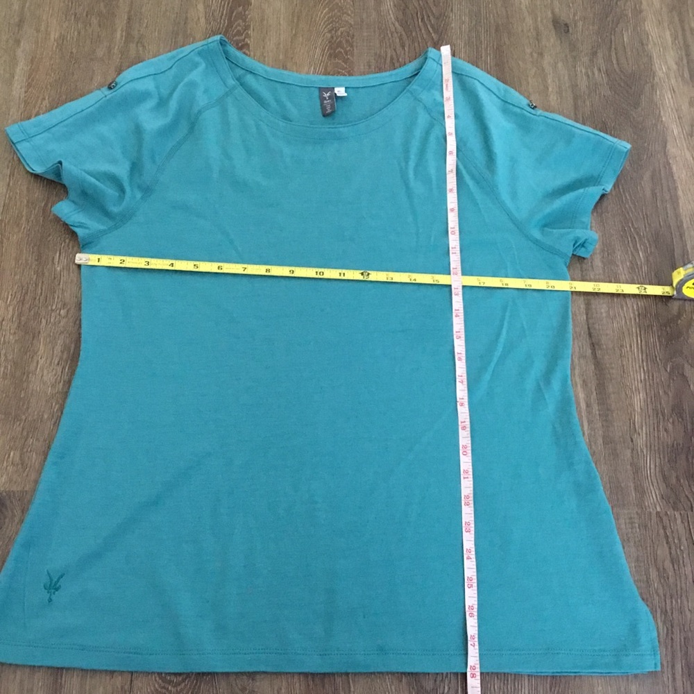 Ibex Merino Wool Short Sleeve T-Shirt Top - Picture 5 of 6